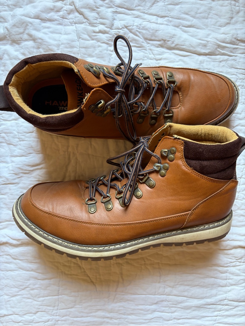 Men's Moc Toe Lace-Up Boots